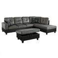 Hommoo Sectional Sofa Free Combination Sectional Couch, L Shaped
