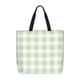 thumbnail image 1 of Fotbe Pistachio Green Checkboard Bolsa Tote con Estampado para Mujer, Bolsos con Cremallera, Bolsa de Hombro Casual de Gran Capacidad con Bolsillos Internos, 1 of 7