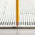 thumbnail image 3 of Bliss Rugs Bailey Transitional 8' x 10' Dark Gray and White Indoor Outdoor Area Rug, 3 of 8