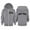 Grey, variant on New York Zip Up Hoodie for Kids Long Sleeve Fashion Graphic Hooded Sweatshirt with Pockets for Boys Girls Jacket Coat