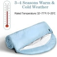 thumbnail image 3 of Sleeping Bags for Adults, Teens & Kids - Use for 3-4 Seasons, Warm & Cold Weather - Lightweight,Waterproof, Use for Backpacking, Hiking and Camping, 3 of 5
