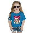 thumbnail image 4 of T Shirt For Kids 10-12 Girls Cute Graphic Print Round Neck Short Sleeve Tee Summer Casual T Shirt, 4 of 4