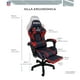 thumbnail image 5 of SILLA GAMER RECLINABLE CON REPOSA PIES NFL NEW ENGLAND PATRIOTS 100% ORIGINAL, 5 of 8