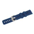 thumbnail image 5 of Reemplazo de pulsera de correa de reloj de silicona suave de 20 mm con orificios de aireación de cabeza plana para Amazfit GTS 3 azul, 5 of 5