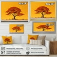 thumbnail image 4 of Designart "Savanna'S Tree Whisper I" Tree African Floater Framed Wall Art Prints, 4 of 5