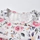 thumbnail image 4 of Conjunto De 3 Piezas De Ropa Para Bebé, Camisa Floral Con Volantes, Pantalones, Diadema (Rosa 18-24 Meses), 4 of 5