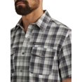 thumbnail image 3 of Wrangler® Men's Outdoor Short Sleeve Utility Shirt with Moisture Wicking, Sizes S-5XL, 3 of 5