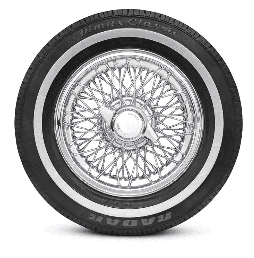 Radar Dimax Classic tire 185/70R13 86V white wall car tire
