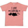 thumbnail image 3 of Inktastic I Love Camping- Tent and Trees Boys or Girls Toddler T-Shirt, 3 of 5