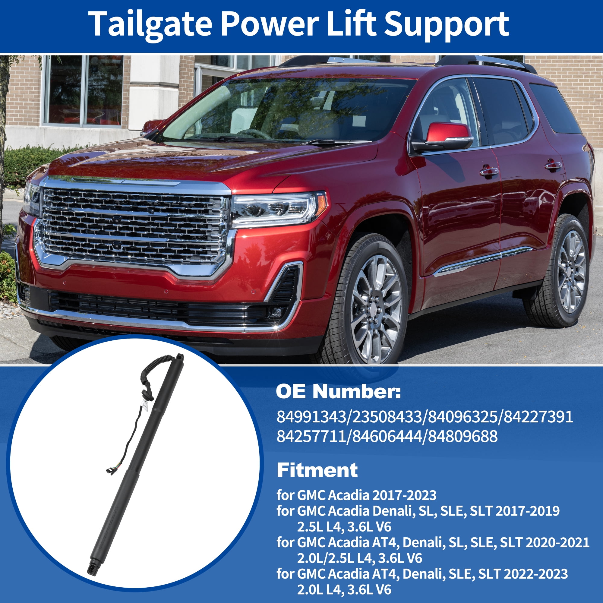 Unique Bargains Tailgate Electric Actuator for GMC Acadia 2017-2023