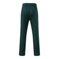 thumbnail image 3 of Vedolay Pants Mens Linen Pants Casual Lightweight Cotton Loose Yoga Trousers Summer Beach Pants with Pockets,Green S, 3 of 5