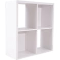 thumbnail image 1 of Librero Organizador Minimalista FRATELLO MUEBLES Mueble Cubos de Almacenamiento 9 Compartimentos Color Blanco, 1 of 8