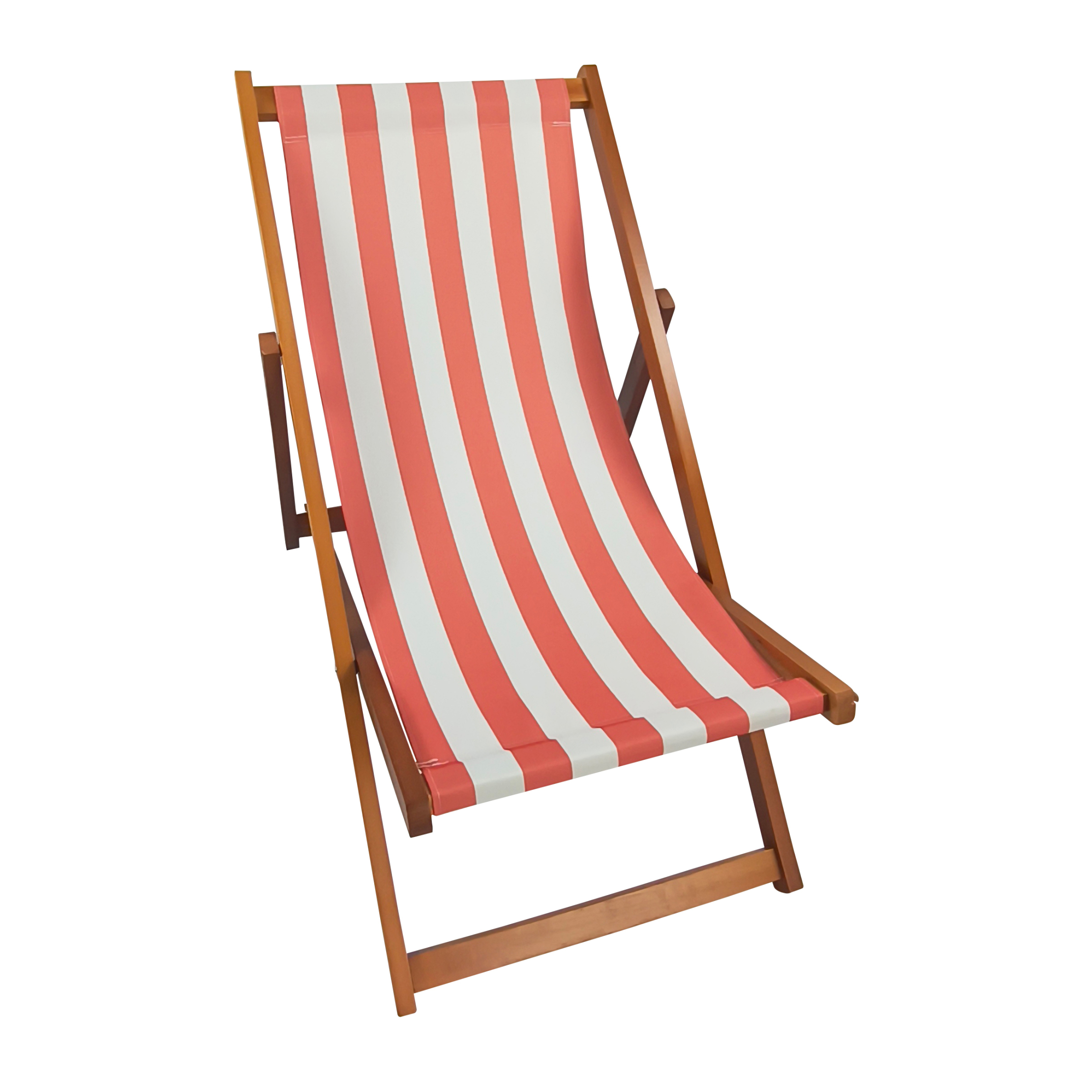 Pouseayar Foldable Sling Chair,Outdoor Beach Chair Chaise Lounge, Orang - image 5 of 7
