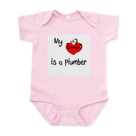 

CafePress - Plumber Infant Bodysuit - Baby Light Bodysuit Size Newborn - 24 Months