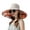 Beige, variant on Extra Large Brim Double Sides Wearing Fisherman Hat Anti-UV Round Dome Women Summer Solid Color Print Sun Hat Fashion Accessories