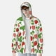 thumbnail image 2 of Balery Strawberry Sudadera ligera de manga larga con capucha y protección solar UPF 50+ para hombre y mujer, ideal para pesca y running-Small, 2 of 7
