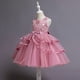 thumbnail image 3 of Vestido Para Niñas, Ropa Para Niñas Pequeñas, Vestido De Princesa Sin Mangas De Encaje Para Niños Pequeños, Vestido De Fiesta De Tul, Ropa De Cosplay, Rosa Y Rojo Odeerbi  LM103-1285, 3 of 9
