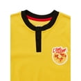thumbnail image 2 of Kellogg's Eggo Boys Long Sleeve Henley 2-Piece Pajama Set, Sizes 8-16, 2 of 2