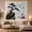 Pine and Cranes, variant on Asian Ink Wash Pine & Cranes in Misty Mountains, Serene Japanese Inspired for Art Enthusiasts, Traditional Ink Painting Decor, Housewarming Gift Tapestry Wall Hanging for Living Room and Bedroom