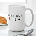 thumbnail image 6 of CafePress - Litt UP Mugs - 15 oz Ceramic Large White Novelty Mug, 6 of 6