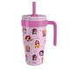 thumbnail image 1 of Magma Life Termo Acero Inoxidable para Niños Mini Flip 532 ml (18 oz), Doble Pared, Tapa Antiderrames con Popote, Mantiene Frío y Caliente, 1 of 7