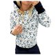thumbnail image 1 of Sudadera con Capucha Gibobby para Mujer Estampada Manga Larga Blanco M, 1 of 4