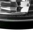 thumbnail image 5 of Spec-D Tuning Black LED Tail Lights w/ White LED Light Bar Compatible with 2007-2013 GMC Sierra 1500, 2007-2014 GMC Sierra 2500HD/3500HD, Left + Right Pair Assembly, 5 of 5