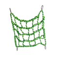 thumbnail image 3 of Hamaca colgante de red para escalar loros, fácil instalación, ligera, de algodón Verde, 3 of 9