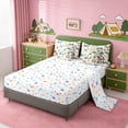 thumbnail image 3 of Erosebridal Kids Travel Adventure Camper 7-Piece Twin Bedding Sets,Adventure Theme Bedding Comforter Set For Retro Trailer Lover,Reversible, 3 of 7