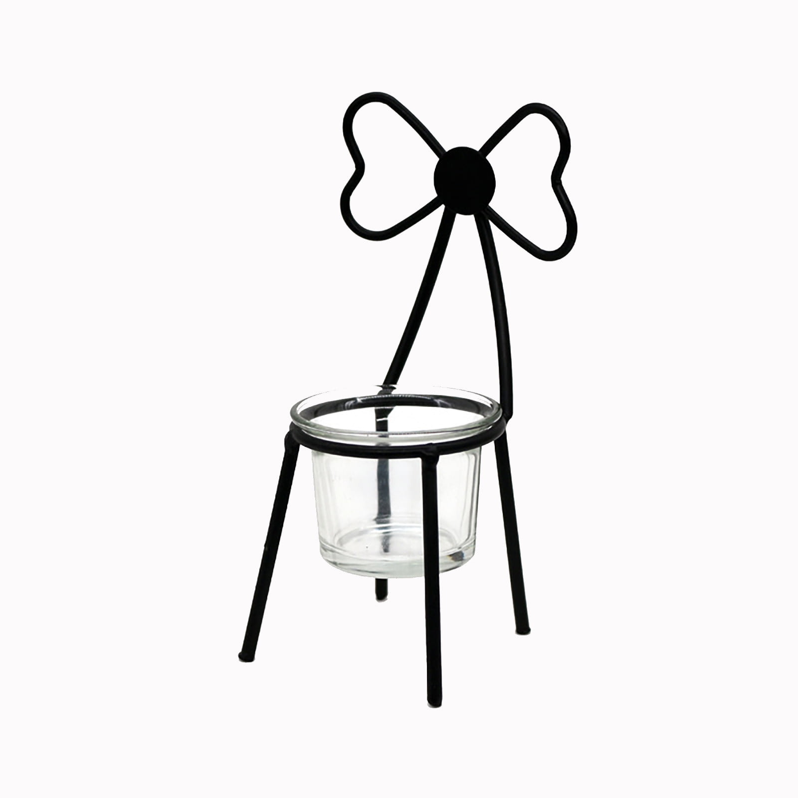 Home Decor Citronella Candles Outdoor 1PC Wrought Iron Butterfly Chair