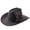 Grey, variant on Fedora Hat With Trim Party Dress Wide Brim Sun Hat for men Festivals Casual Outings