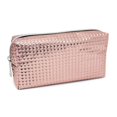 thumbnail image 1 of Pen+Gear Metallic Rose Gold Pencil Pouch with Diamond Embossed Pattern, 1 of 6