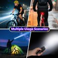 thumbnail image 5 of DAYBETTER 2Pack Bike Lights for Night Riding, 1800mAh/300LM Bike Accessories Headlight & Taillight Set, 4Modes Rechargeable  LED Bicycle Lights, 5 of 7