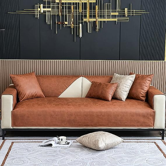 Non slip throw for leather cheap sofa