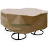 Sure Fit Original Round Table/Chair Set Cover, Taupe