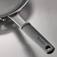 thumbnail image 4 of Sartén pequeña antiadherente de 8 pulgadas de aluminio calibre pesado con revestimiento antiadherente reforzado mango gris apto para lavaplatos y horn, 4 of 8