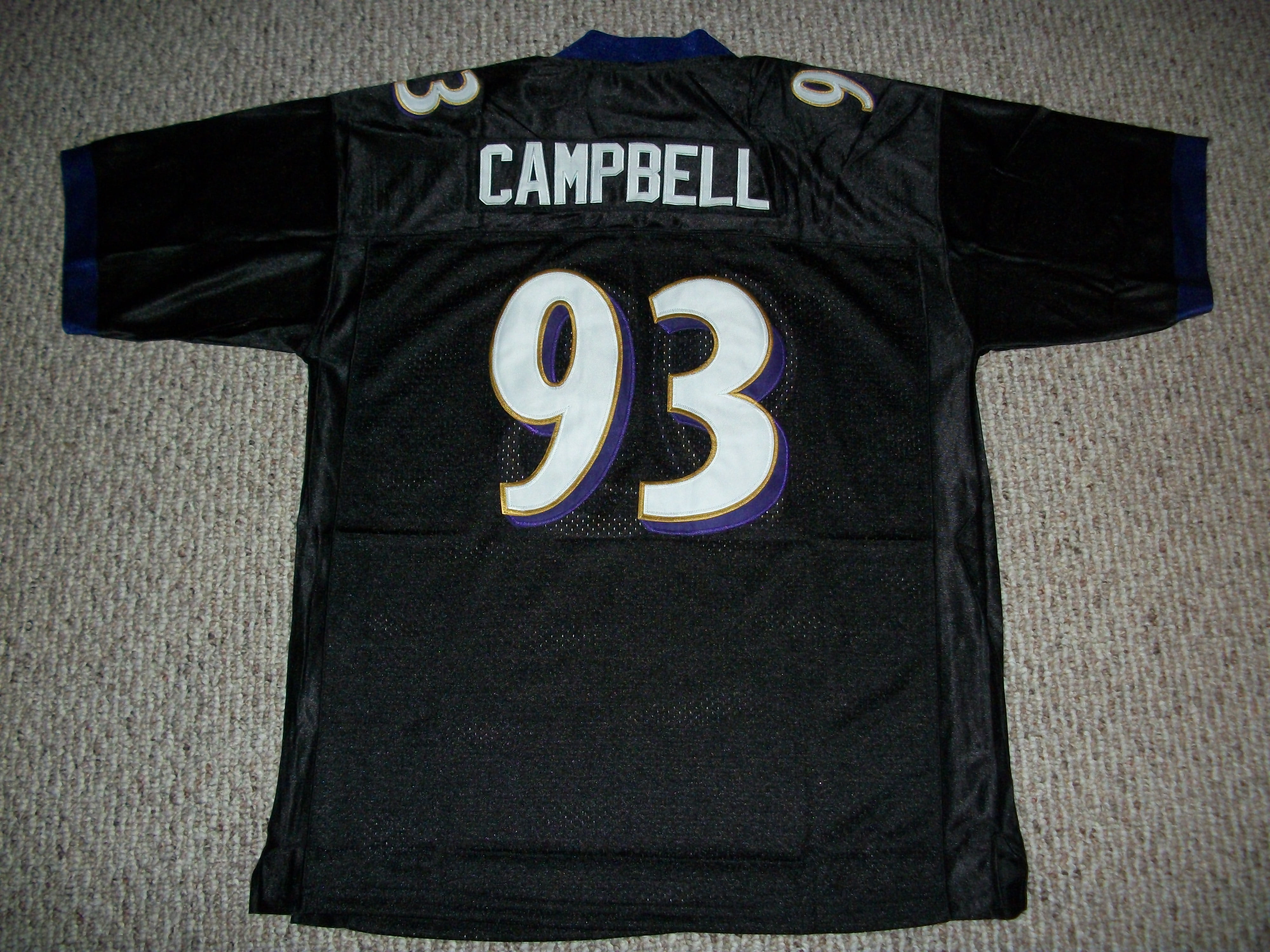 campbell jersey number