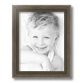 thumbnail image 2 of ArtToFrames 10x13 Inch Muted Silver Picture Frame, This Silver Wood Poster Frame is Great for Your Art or Photos, Comes with Regular Glass (4626), 2 of 8