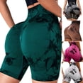 thumbnail image 4 of nerohusy Womens Cycling Shorts,Workout Shorts for Women Butt Booty Running Gym Shorts Yoga Seamless Biker Shorts Elastic Butt Lift Athletic Shorts,Green,S, 4 of 4