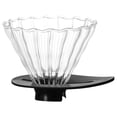 thumbnail image 1 of Glass Coffee Filter Holder Cone Filter Stand Glass Coffee Funnel Coffee Supply, 1 of 1