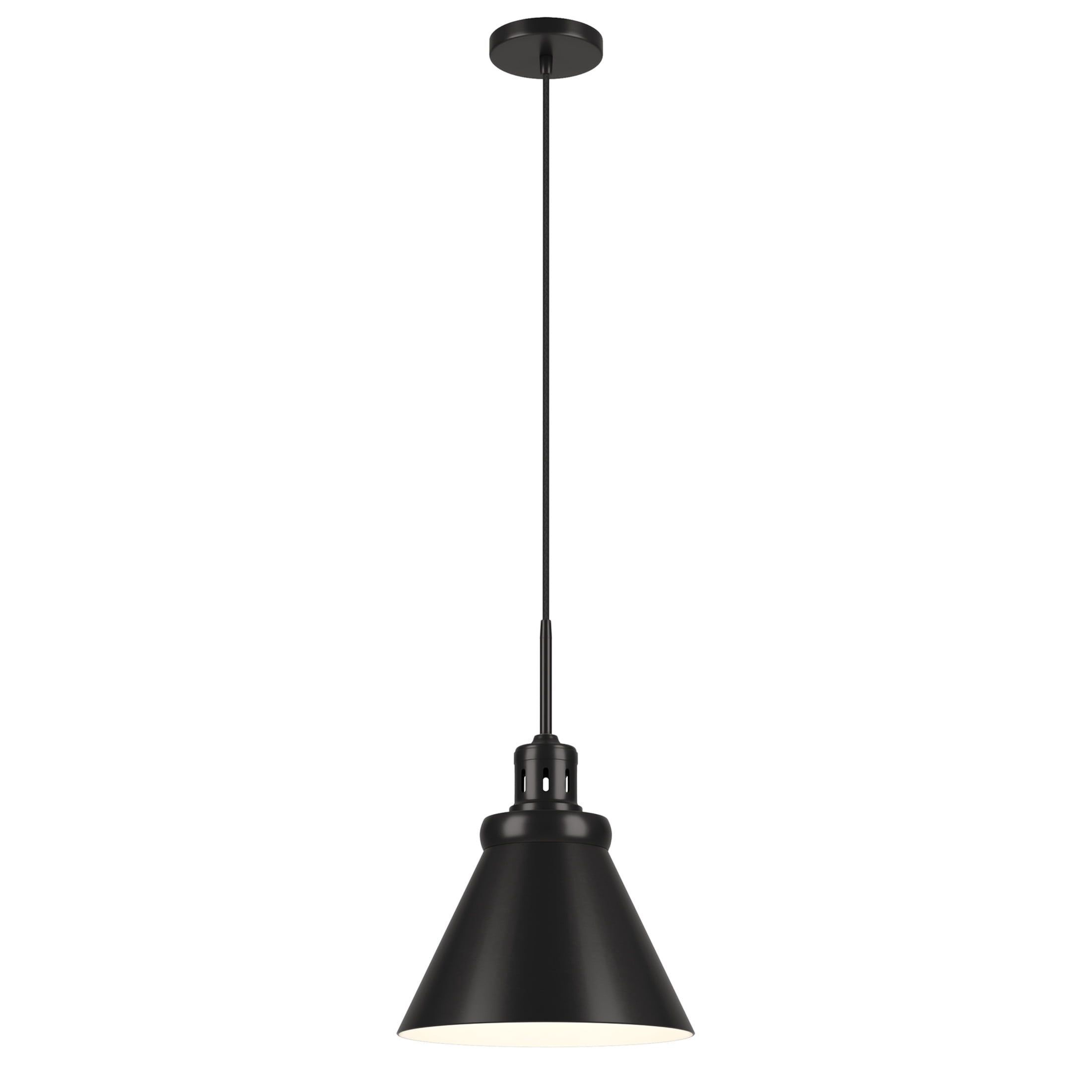 Evelyn&Zoe 17" Blackened Bronze Pendant