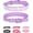 Purple, variant on Rhinestone Dog Collar for Small Medium Large Dogs, Adjustable Leather Suede Bling Dog Collars,Diamond Bow Tie Puppy Collars for Boy and Girl.