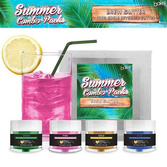 Summer Brew Glitter Combo Pack Collection B (4 PC Set)