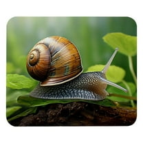 Snail Mouse Pad for Laptop Wireless Mouse Home Office Travel, Portable & Washable