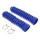thumbnail image 1 of 1 Par De Horquilla Delantera A Prueba De Polvo Cubierta Amortiguadores De Arranque 205x42x30mm Para Motocicleta Azul Yotijar Cubierta de polvo de la horquilla delantera, 1 of 7