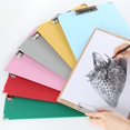 thumbnail image 5 of Tablero de dibujo de madera para estudiantes, carpeta de dibujo impermeable de PVC de color, tablero de dibujo, 5 of 5