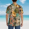 thumbnail image 6 of Balery Men'S Summer Hawaiian Shirts Short-Sleeve Design Name Printed Casual Shirts - Size Name, 6 of 9