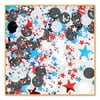 Beistle Pack of 6 Red, White and Blue Soccer Star Confetti Bags 0.5 oz.