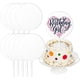 thumbnail image 2 of Round Acrylic Cake Toppers Clear Blank Circle DIY Cake Topper Blanks for Custom Wedding and Birthday, 2 of 5