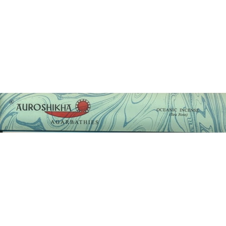 Oceanic , Auroshikha Incense 10 Gram (8-15 Stick) Package, Premiere Quality Incense From
